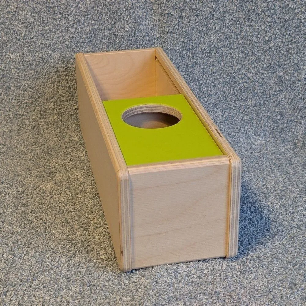 Lovevery Montessori Wooden Sliding Top Box Thinker Play Kit No Felt Ball